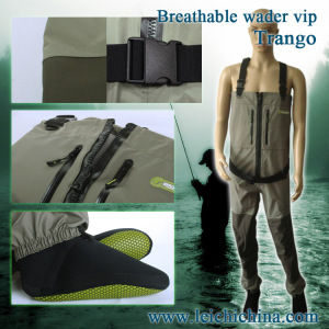 Fly Fishing Waterproof Breathable Zip Waders